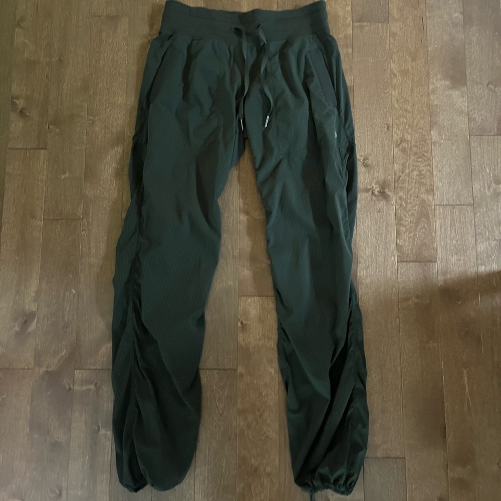 Lululemon Dance Studio Pants Regular In Dark Olive - Picture 4 of 10
